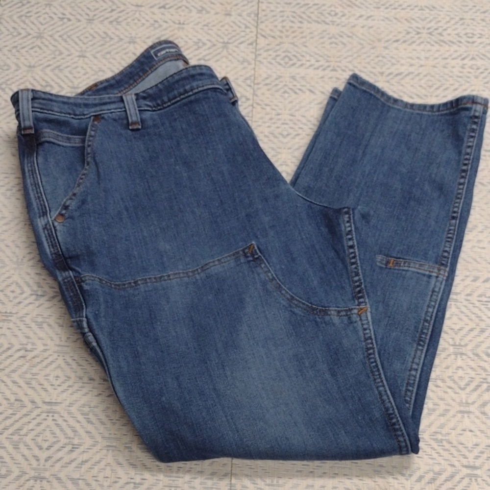 Carhartt Wome's Relaxed Fit Blue Jeans Work